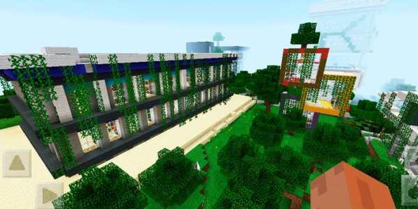 Kota Zombie Survival. Peta untuk MCPE screenshot 4