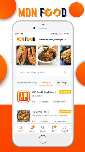 MDN Food - Fastest Food & Grocery Shopping screenshot 2