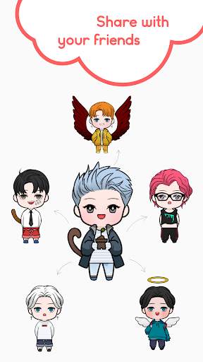 Oppa Doll Maker - iDol Emoji & screenshot 4