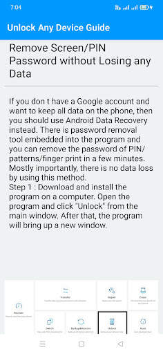 Unlock any Mobile Phone method's : 2021 screenshot 5