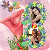 Flower Dual Photo Frames icon