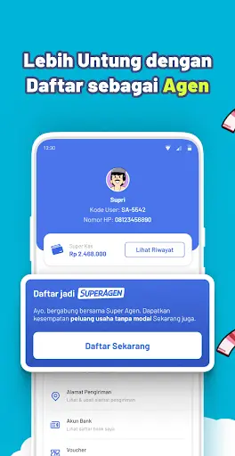 Aplikasi Super - Jaringan Agen Sembako screenshot 3