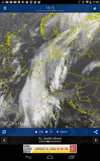 Sat24, Wettersatelliten screenshot 7