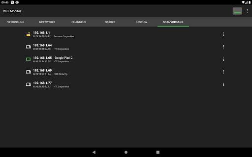 WiFi Monitor: Analyse von Wi-Fi-Netzwerken screenshot 10