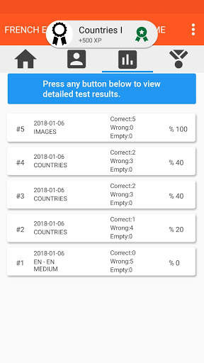 EVOG - Fransızca İngilizce Kelime Oyunu screenshot 6