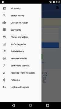 Activity Log for Facebook screenshot 3