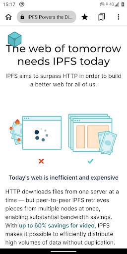Thor - IPFS Browser screenshot 1