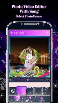 Photo Video Editor with Song screenshot 3