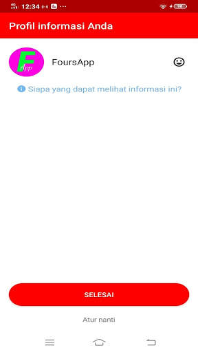 FoursApp Messenger screenshot 1