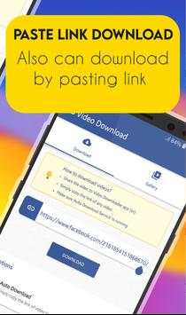 FastFB Downloader for facebook video downloader HD screenshot 3