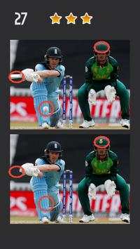 Spot the Differences - Cricket World Cup 2019 screenshot 5