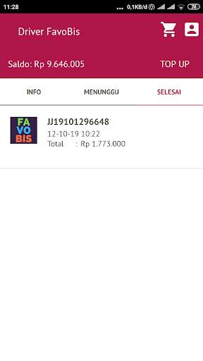 FovoBis Driver ( Aplikasi Online & Booking Bus ) screenshot 7
