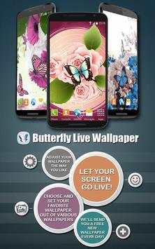 Butterfly Live Wallpaper screenshot 1