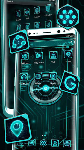 Technology Launcher Theme screenshot 4