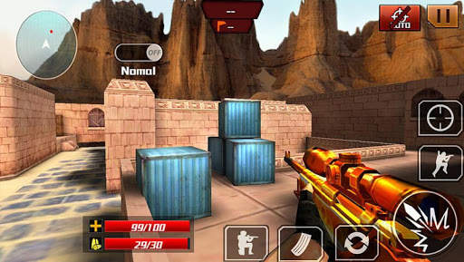 Counter teroris: multiplayer shooting game screenshot 1