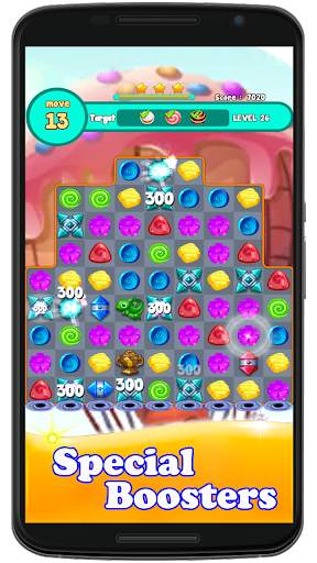 Candy Smash-Free Match 3 Puzzle Game screenshot 1