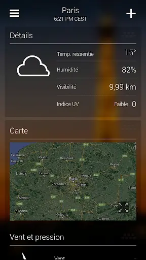 Yahoo Météo screenshot 3