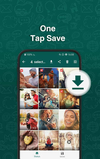 Status Saver for WhatsApp - Download & Save Status screenshot 2