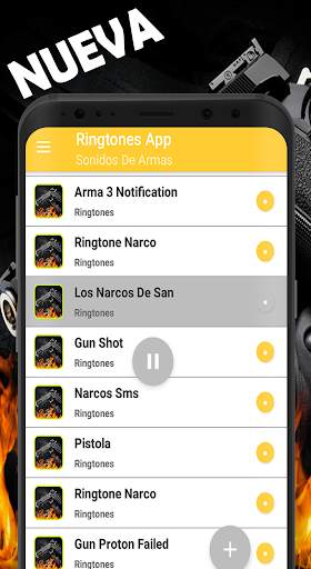 Tonos De Armas Para Mensajes screenshot 5