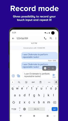 Clickmate - Macro Touch Repeat, Autoclick [NOROOT] screenshot 3