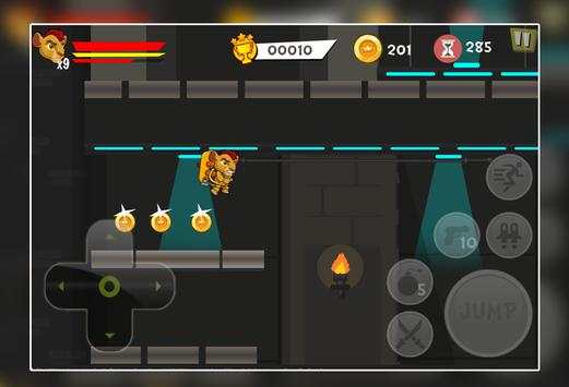 Lion Subway Guard Games скриншот 2