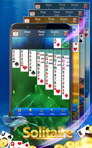 Solitaire - Poker Permainan screenshot 7