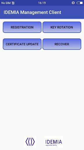RDService by IDEMIA 1 تصوير الشاشة