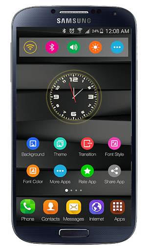 Launcher Galaxy A71 Theme screenshot 2