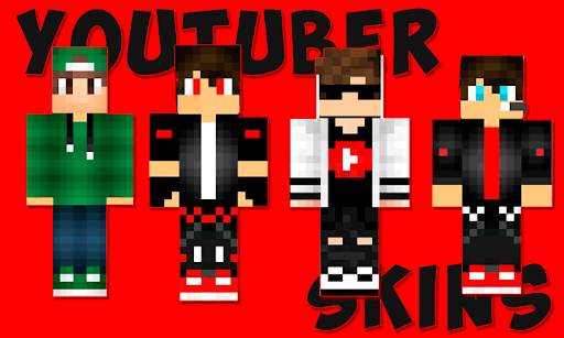 All Youtuber Skins for MPСE screenshot 1