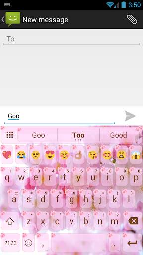 Emoji Keyboard Love Cherry screenshot 3