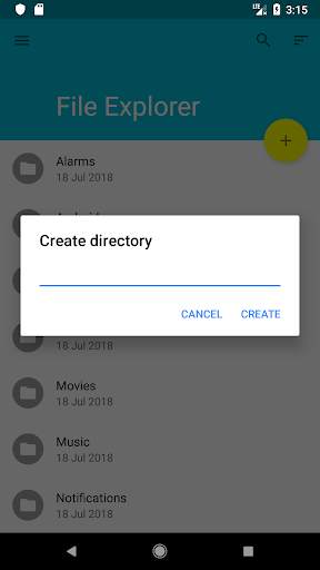 File manager screenshot 6