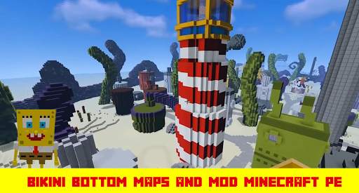 Bikini Bottom Maps and Mod for Minecraft PE screenshot 3