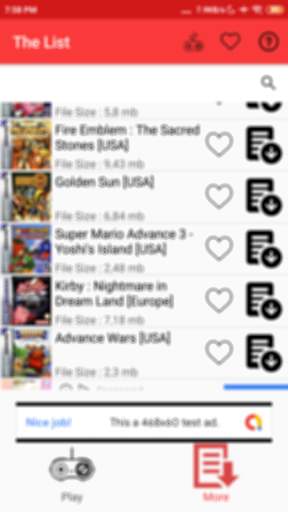 The G.B.A Pocket Emu screenshot 2