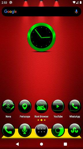 Green Glass Orb Icon Pack screenshot 1