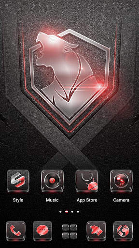 Panther Go Launcher Theme screenshot 2