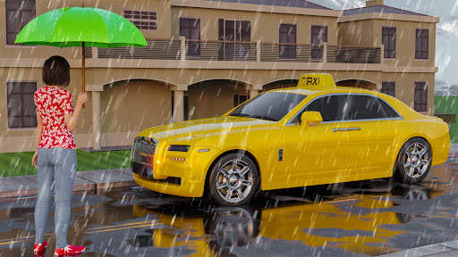 USA City Taxi Driver Mania Fun screenshot 4