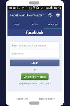 Descargar Vídeos de Facebook screenshot 2