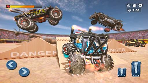 US Car Derby Demolition War Fighter स्क्रीनशॉट 1