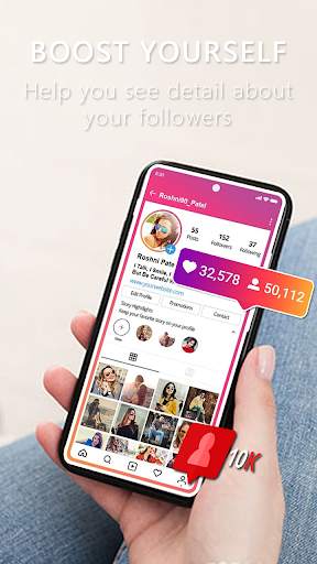 Followers Pro-Boost Likes&Followers for Instagram screenshot 1