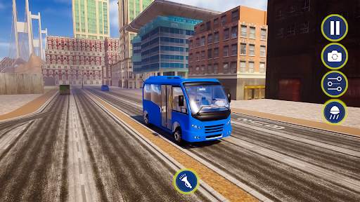 Minibus Bus Simulator Bus Game screenshot 4