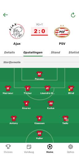 TorAlarm - Voetbal Scores screenshot 6