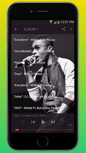 Wizkid  .new-song screenshot 2