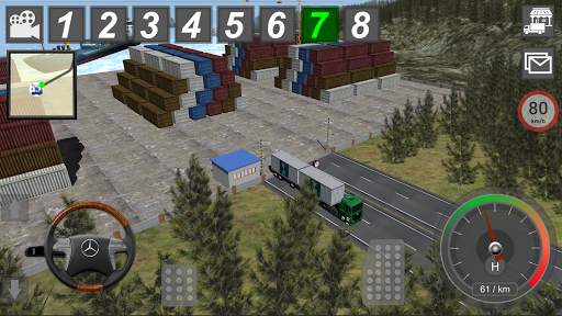 Mercedes Benz Truck Simulator  screenshot 3