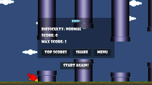 Tap-tap-bird Classic screenshot 3
