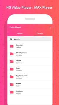 HD Video Player  - Power full video player screenshot 3