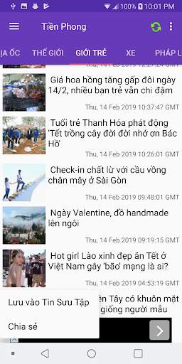 Tin Nhanh screenshot 5