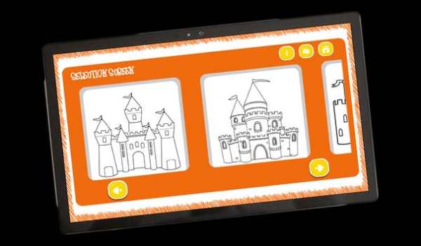 Drawing Castle Free Coloring Game for Kids screenshot 2