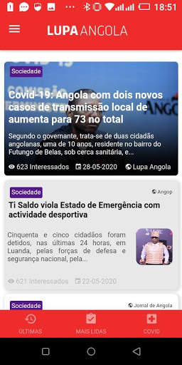Lupa Angola screenshot 6