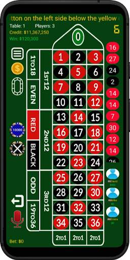 Online Roulette Casino Game with Live Audio Chat screenshot 1