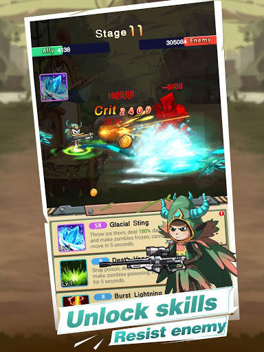 Zombies Gun - War Of Plants Evolution screenshot 10